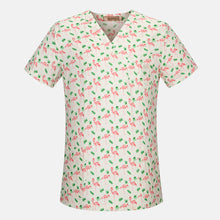 Load image into Gallery viewer, sanxiaxin Fashion Women Short Sleeve sugery tops medical Clothes Nurse Doctor costume breathable Cotton Surgical Uniform unisex