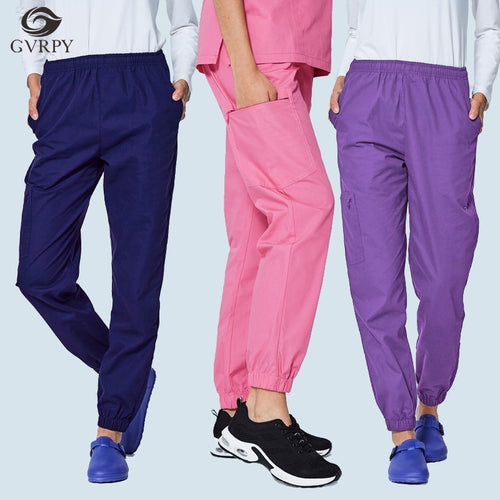 Brush Hand Clothes Operating Room Doctor Nurse Medical Pants Laboratory Beauty Salon Dental Clinic Pharmacy Work Trousers Unisex