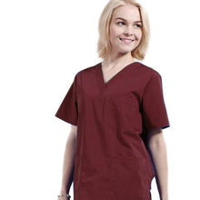 Load image into Gallery viewer, Unisex Doctor&amp;nurse scrub uniform Surgical medical uniforms/gown/clothes/Sets uniformes medico para mujer Short Sleeve top&amp;pants