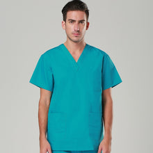Load image into Gallery viewer, Unisex Doctor&amp;nurse scrub uniform Surgical medical uniforms/gown/clothes/Sets uniformes medico para mujer Short Sleeve top&amp;pants