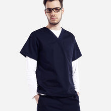 Load image into Gallery viewer, Unisex Doctor&amp;nurse scrub uniform Surgical medical uniforms/gown/clothes/Sets uniformes medico para mujer Short Sleeve top&amp;pants