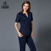 Load image into Gallery viewer, High Quality Women Hand-Washing Sets Short-Sleeved Medical Beauty Pharmacy Plastic Surgery Doctor Brush Hand Clothes Clothing