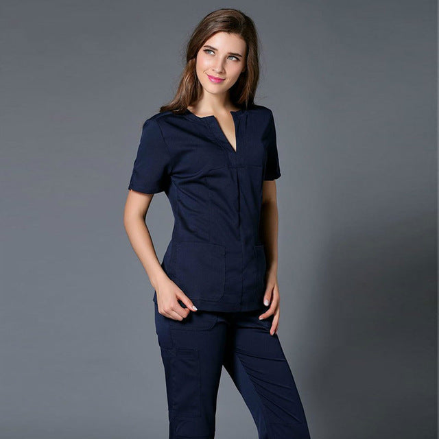 High Quality Women Hand-Washing Sets Short-Sleeved Medical Beauty Pharmacy Plastic Surgery Doctor Brush Hand Clothes Clothing