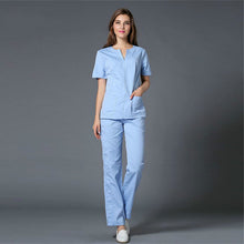 Load image into Gallery viewer, High Quality Women Hand-Washing Sets Short-Sleeved Medical Beauty Pharmacy Plastic Surgery Doctor Brush Hand Clothes Clothing