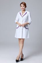 Load image into Gallery viewer, medical uniforms Hospital Lab Coat Korea Style Women Hospital Medical Scrub Clothes Uniform Breathable women work wear blouses