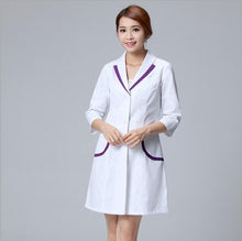Load image into Gallery viewer, Medical uniforms Hospital Lab Coat Korea Style Women Hospital Medical Scrub Clothes Uniform Breathable women work wear blouses